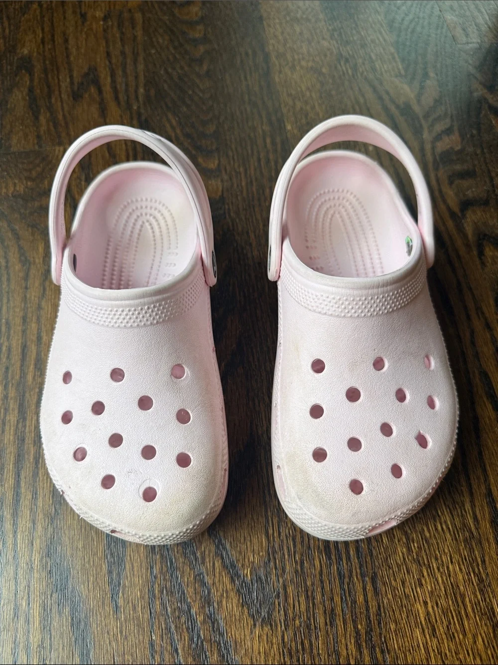 Crocs Classic Clogs girls size 3 used